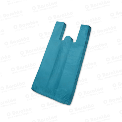 SACOLA P MIL AZUL 30X45 RIOPLASTIC