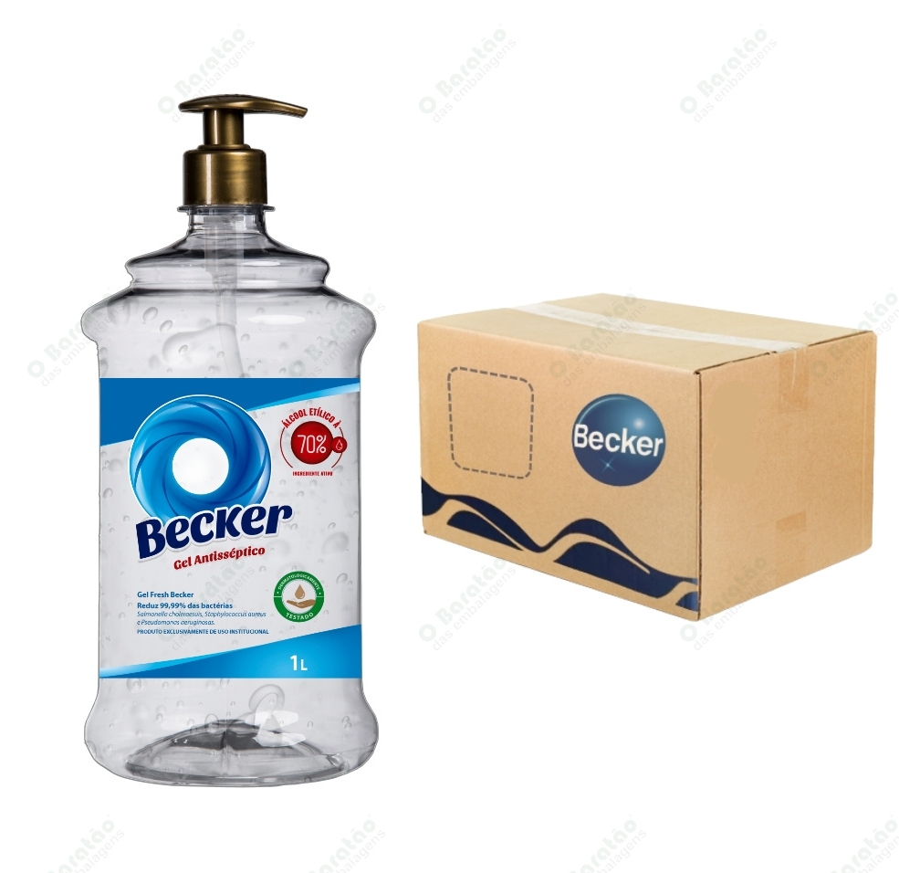 ALCOOL GEL FRESH 1L BECKER