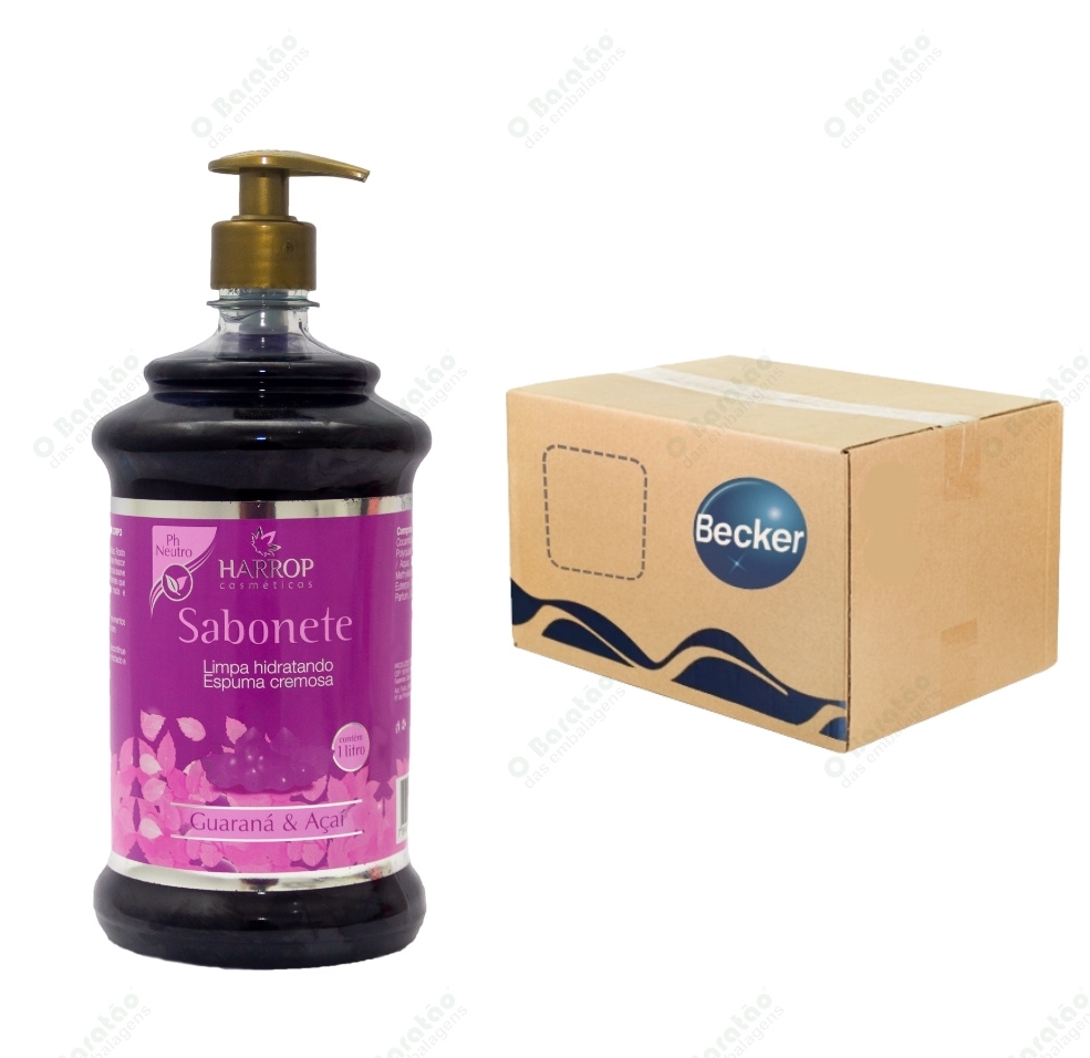 SABONETE CREMOSO GUARANA 01LT BECKER