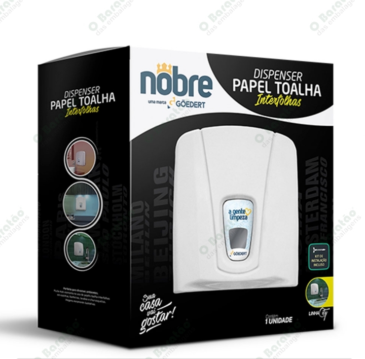 DISPENSER TOALHA BARATAO CITY