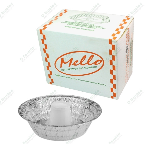 FORMA P/ BOLO ANGEL CAKE 950ML MELLO