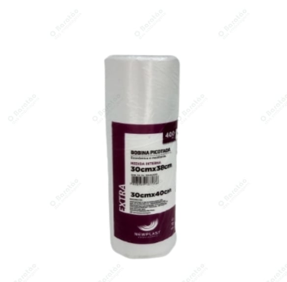 BOBINA PICOTADA 30X40 PEAD NEWPLAST