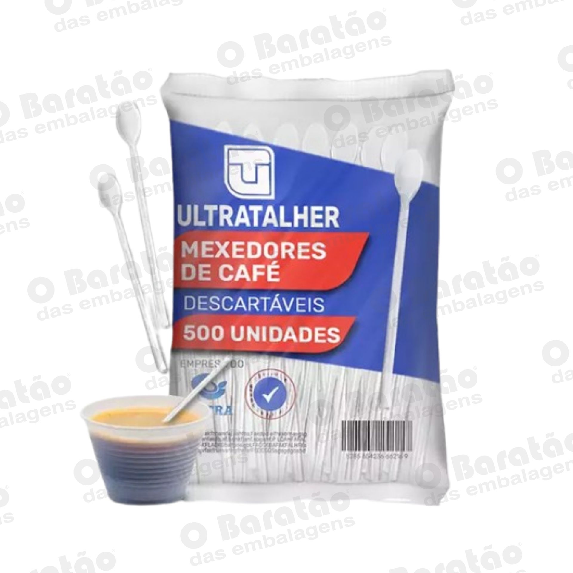 MEXEDOR CAFE CRISTAL ULTRATALHER C/500