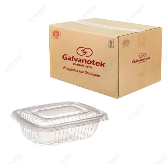 POTE RETANGULAR PEQUENO G 302 GALVANOTEK