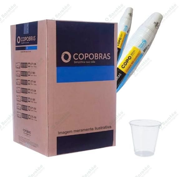 COPO 150ML PP TRANSP COPOBRAS