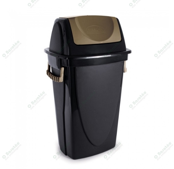 LIXEIRA BASCULANTE ECOBLACK 35,4 L