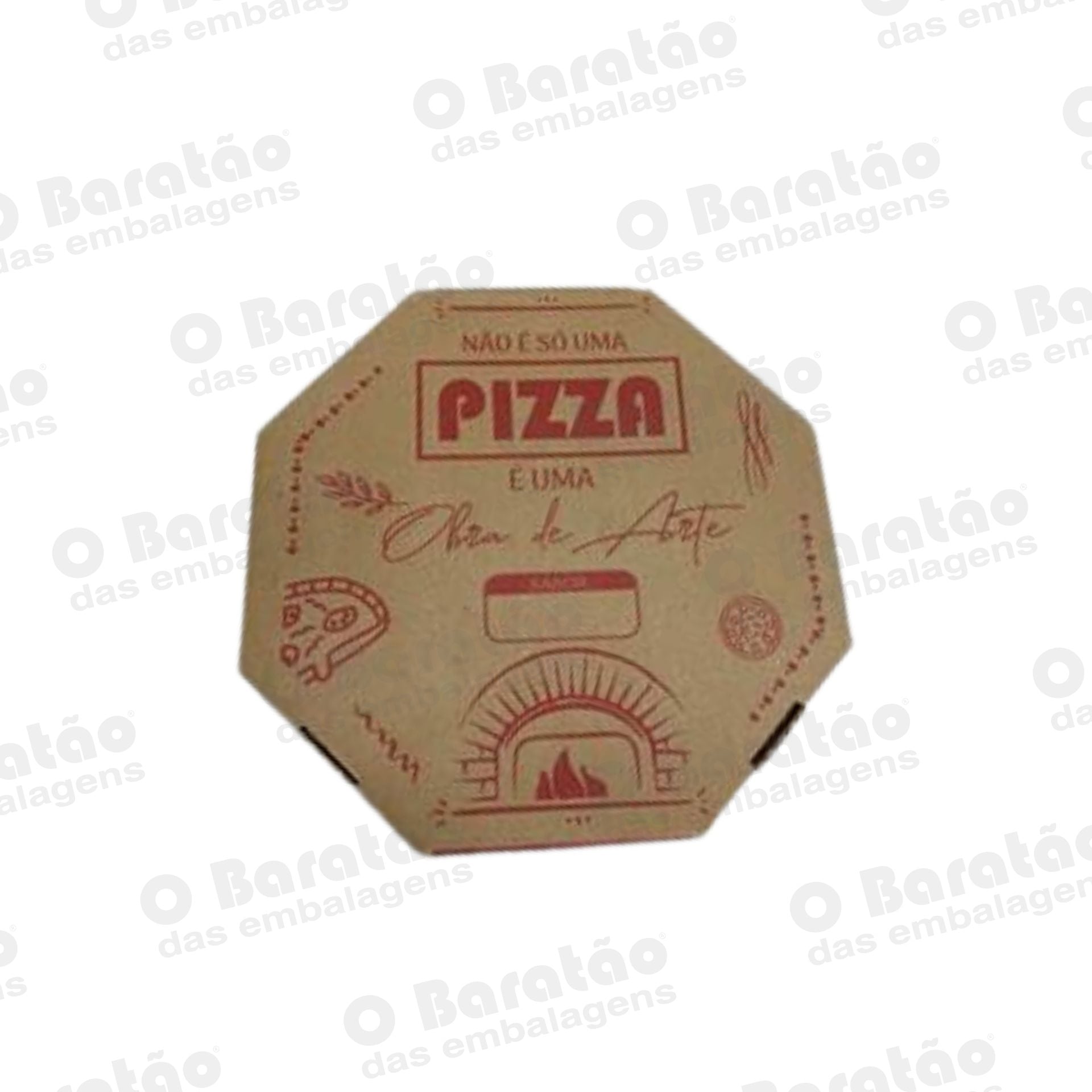CAIXA PIZZA IMPRESSA N. 30  COBAP