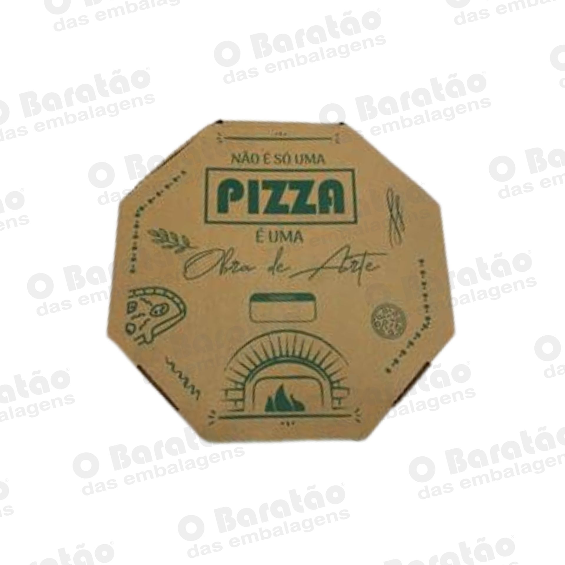 CAIXA PIZZA IMPRESSA N. 40 COBAP