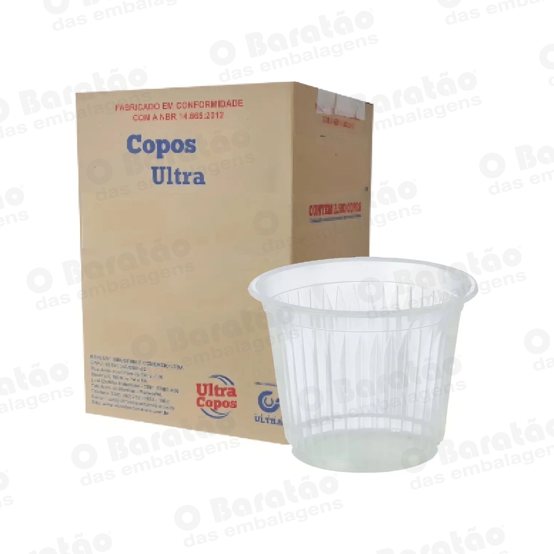 COPO 80ML BCO ULTRA PS C/100