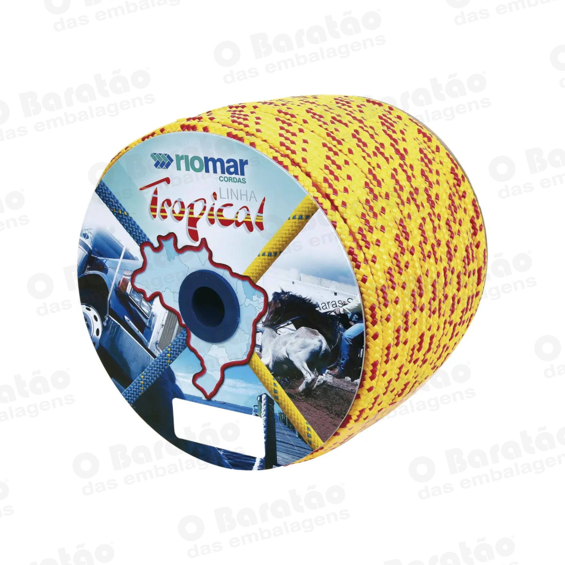 CORDA PP 14 MM TROPICAL CORES RIOMAR