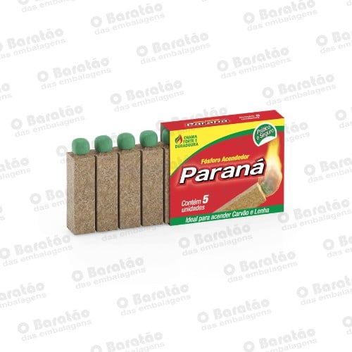 FOSFORO PARANA ACENDEDOR BASTAO PC C/05