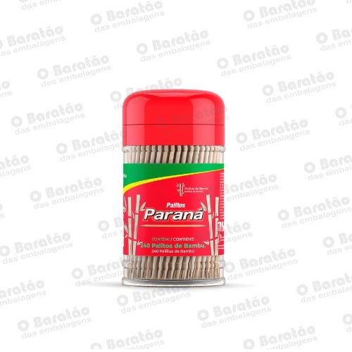 PALITO DENTE PARANA BAMBU C/ 240