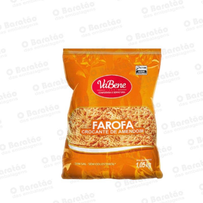 FAROFA CROCANTE  AMENDOIM VABENE 1,05KG