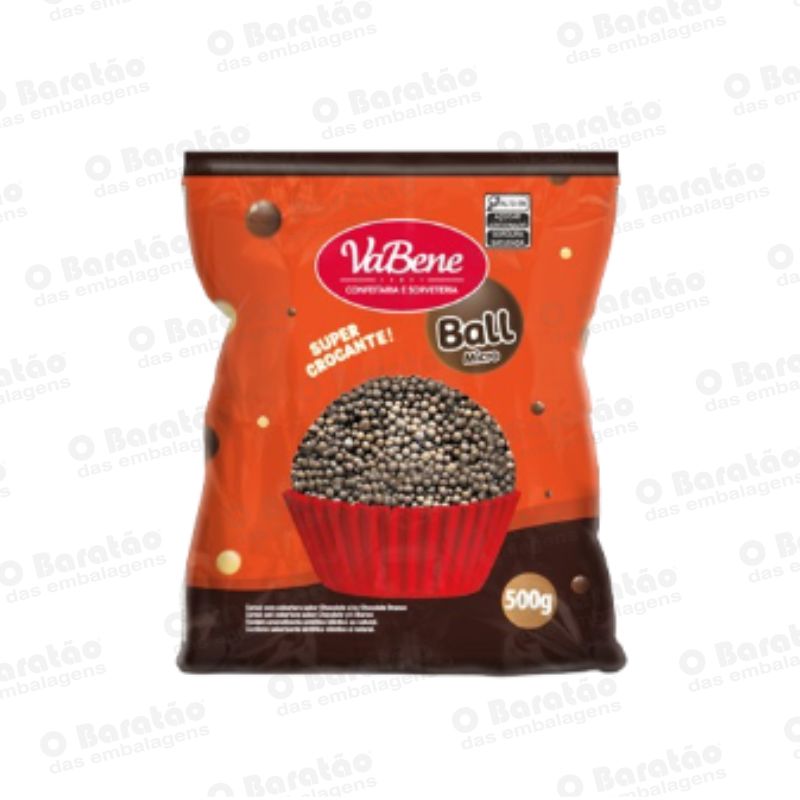 CEREAL MICRO AO LEITE BALL VABENE 500GR