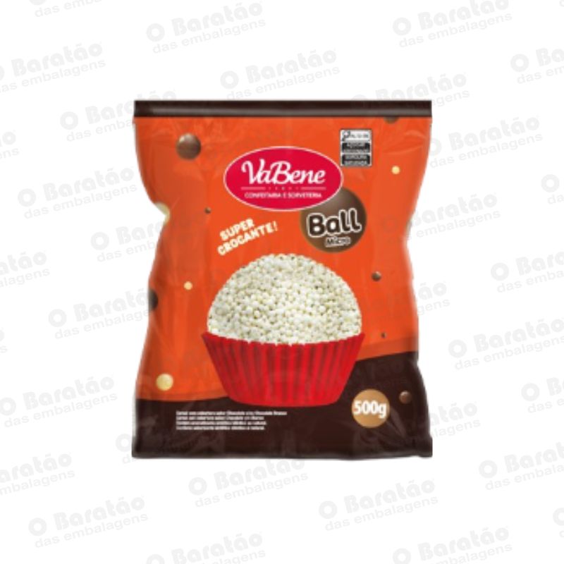 CEREAL MICRO BRANCO BALL VABENE 500GR