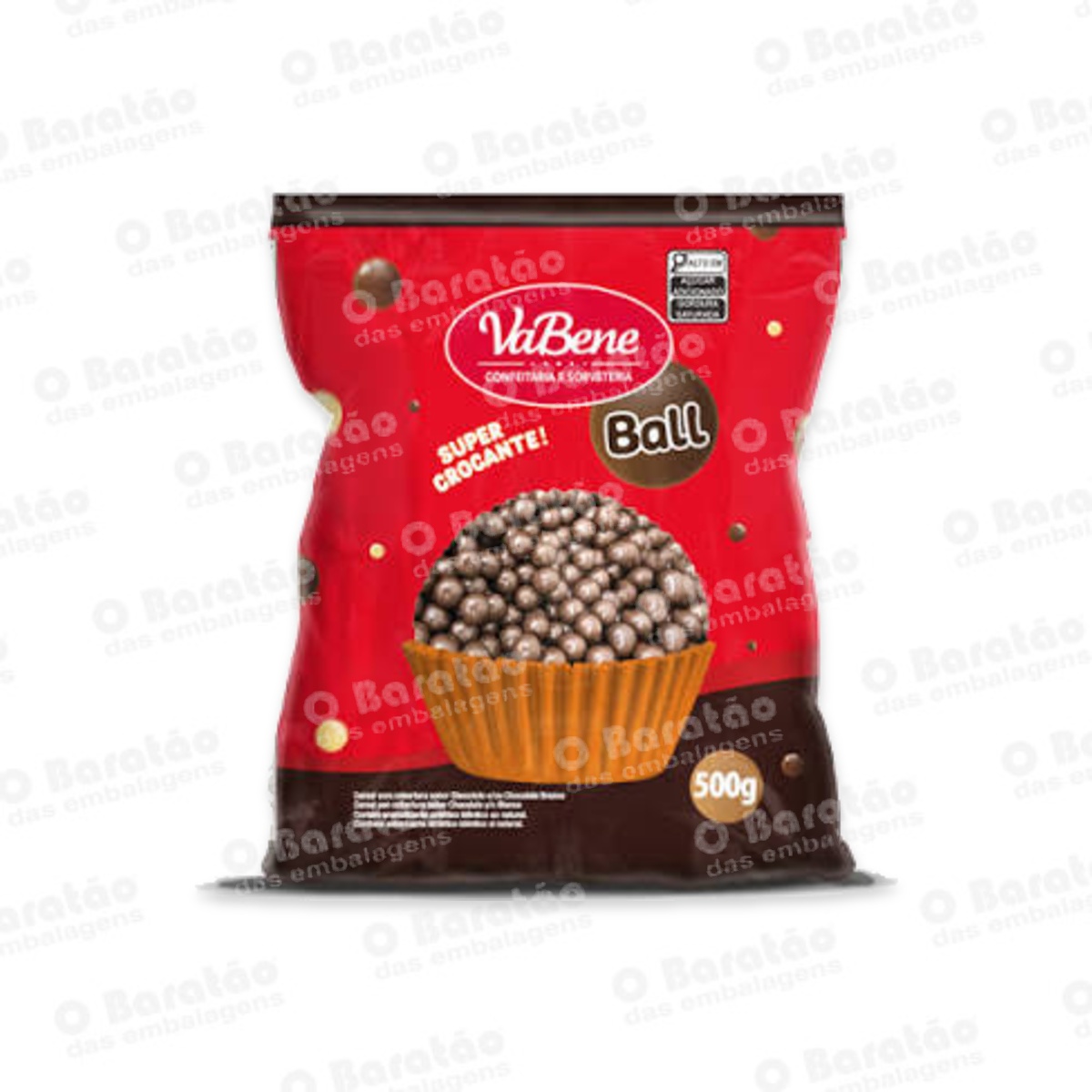 CEREAL MEGA AO LEITE  BALL VABENE 500GR