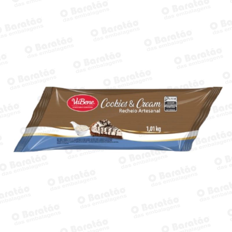 RECHEIO ART COOKIE E CREAM VABENE 1,01KG