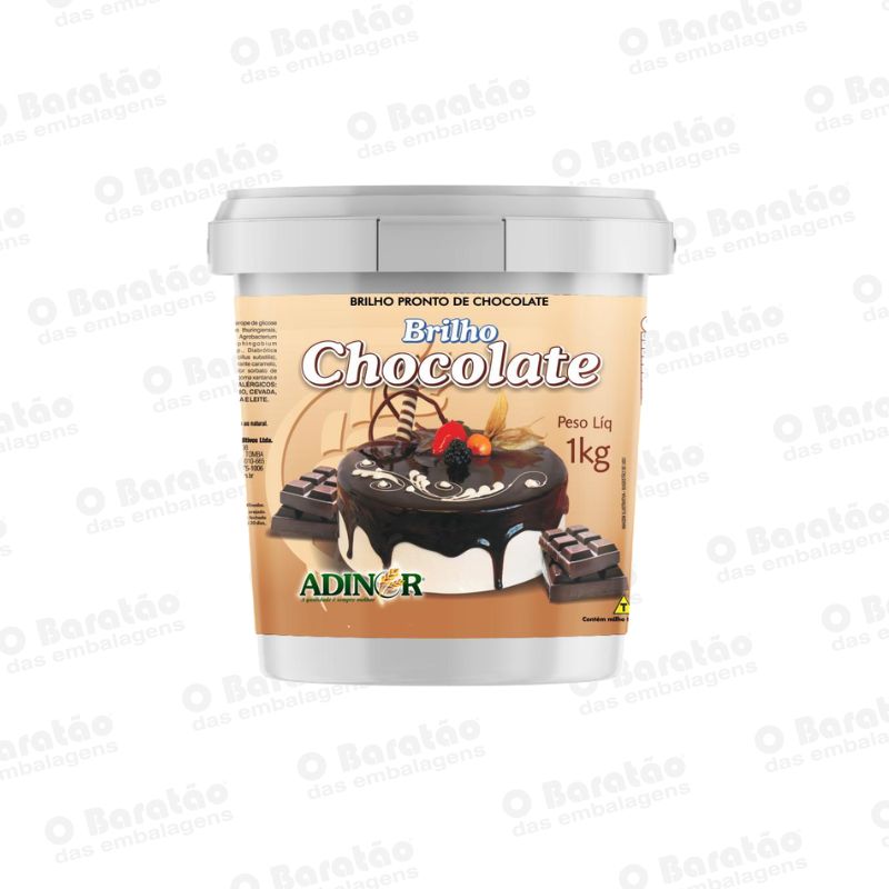 BRILHO CHOCOLATE ADINOR 1KG