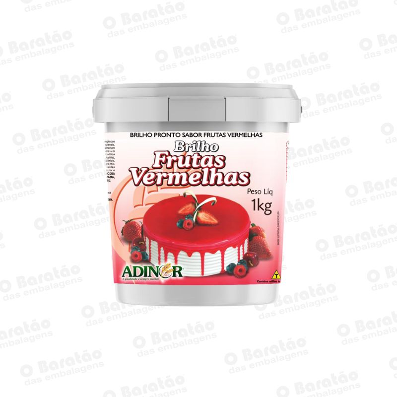 BRILHO FRUTAS VERMELHAS  ADINOR 1KG