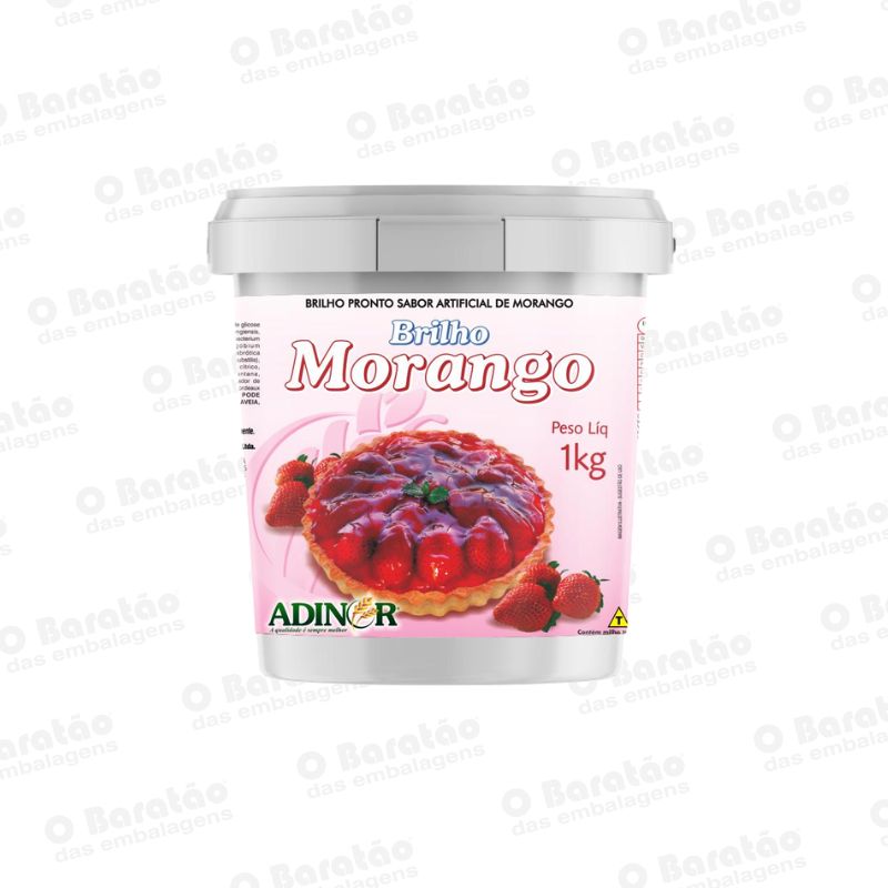 BRILHO MORANGO ADINOR 1KG