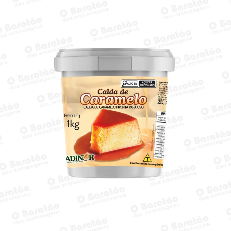 CALDA CAREMELO  ADINOR 1KG