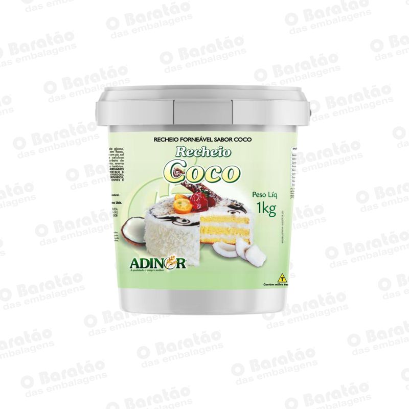 RECHEIO COCO ADINOR 1KG
