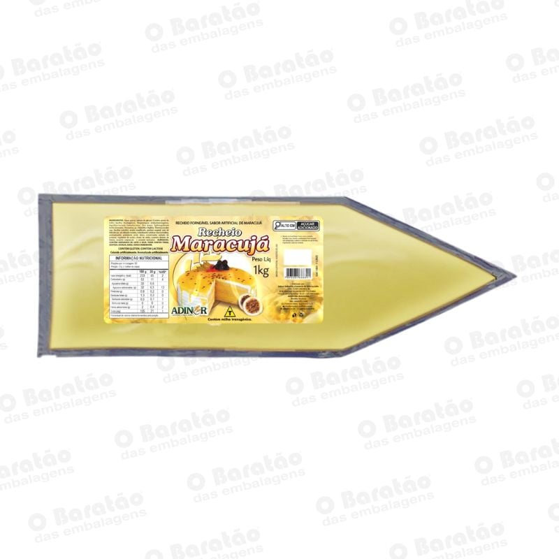 RECHEIO MARACUJA  ADINOR 1KG