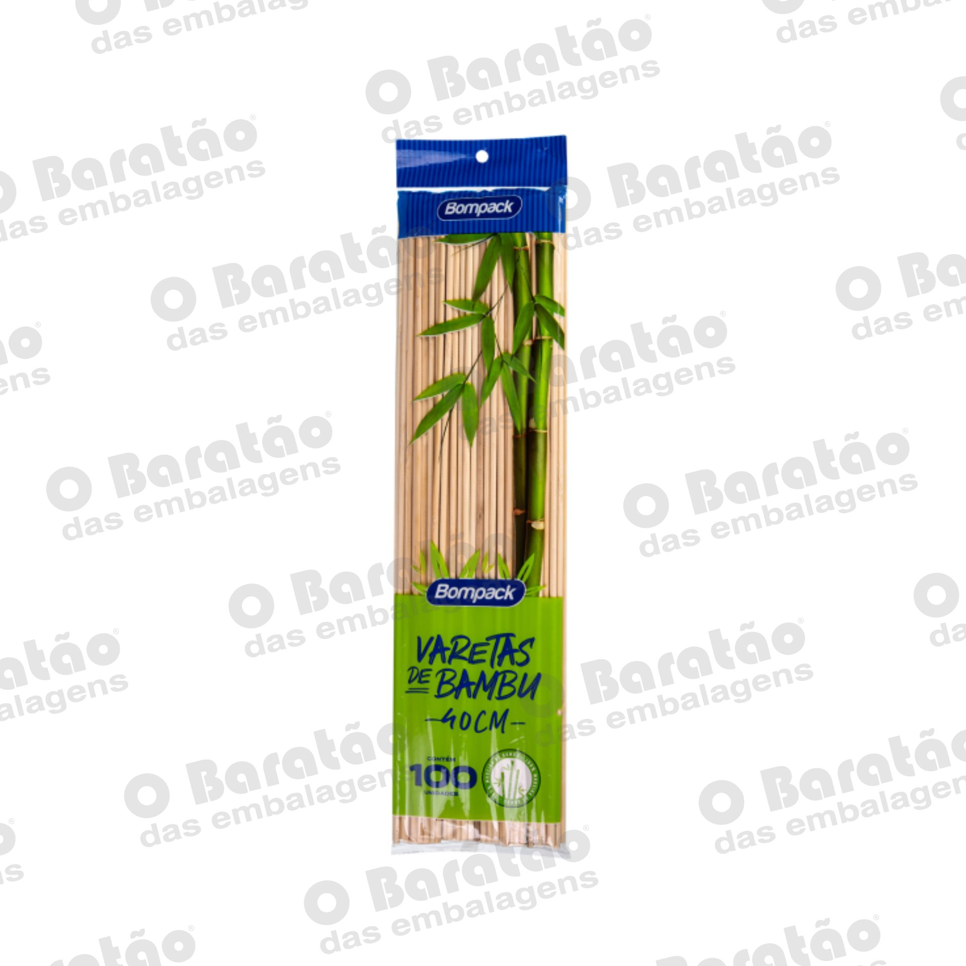 VARETA  P/ ALGODAO DOCE C/100 UN BOMPACK