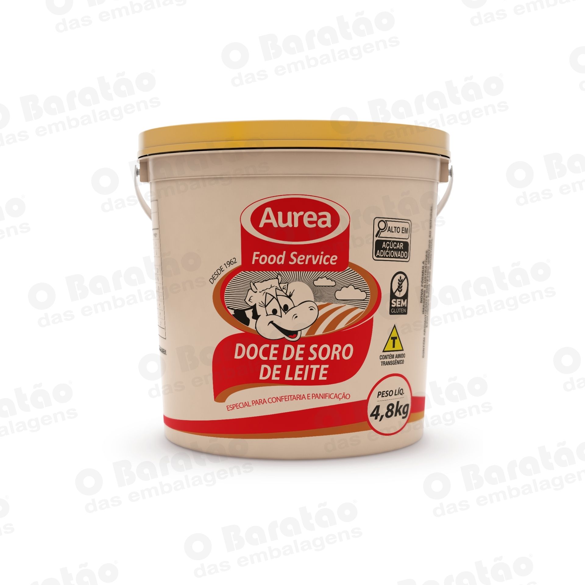 DOCE SORO DE LEITE TRADICIO AUREA 4,8KG