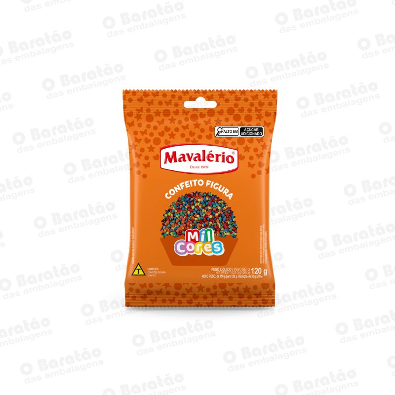 FIGURA MINI CONFETE SACHE MAVALERIO 120G
