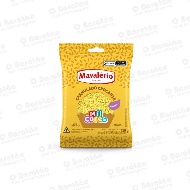 GRANULADO AMARELO MAVALERIO 120G