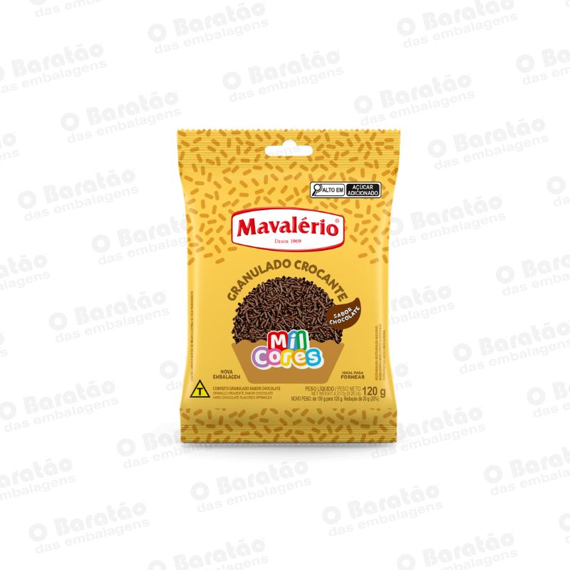 GRANULADO CROC CHOCOLATE  MAVALERIO 500G