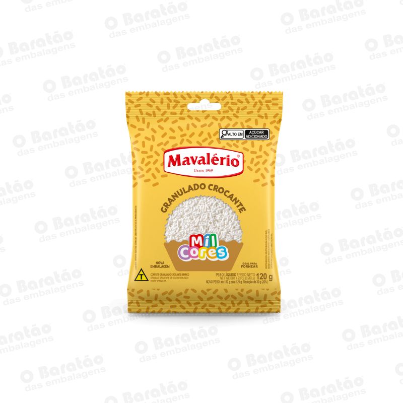 GRANULADO BRANCO  MAVALERIO 120G