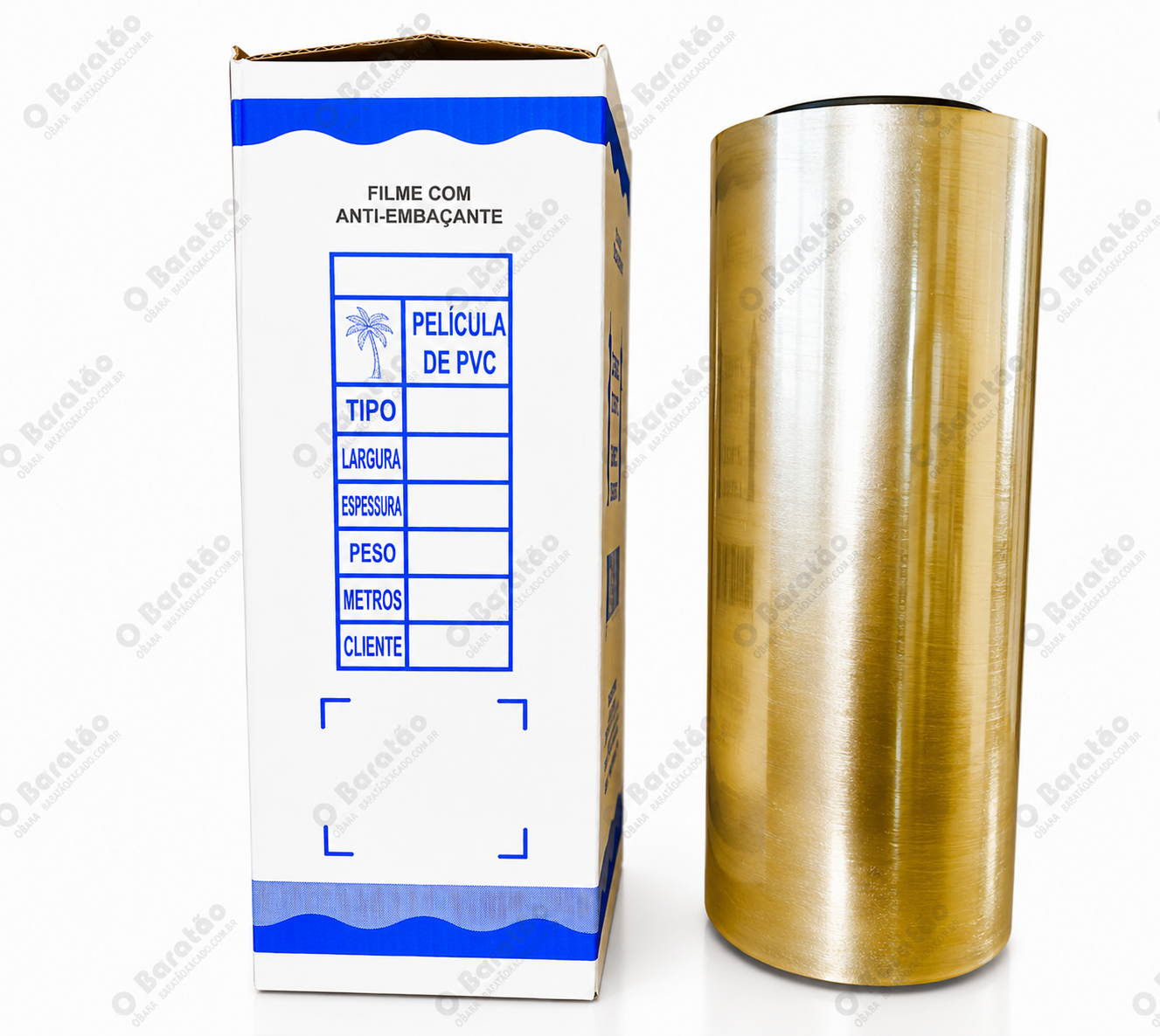 FILME PVC INSTITUCI 30X8X600 MT CBT