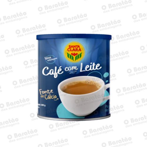 CAFE C/ LEITE SOLUVEL SANTA CLARA 300GR