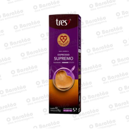 CAPSULA SUPREMO 3 CORACOES 10X8GR