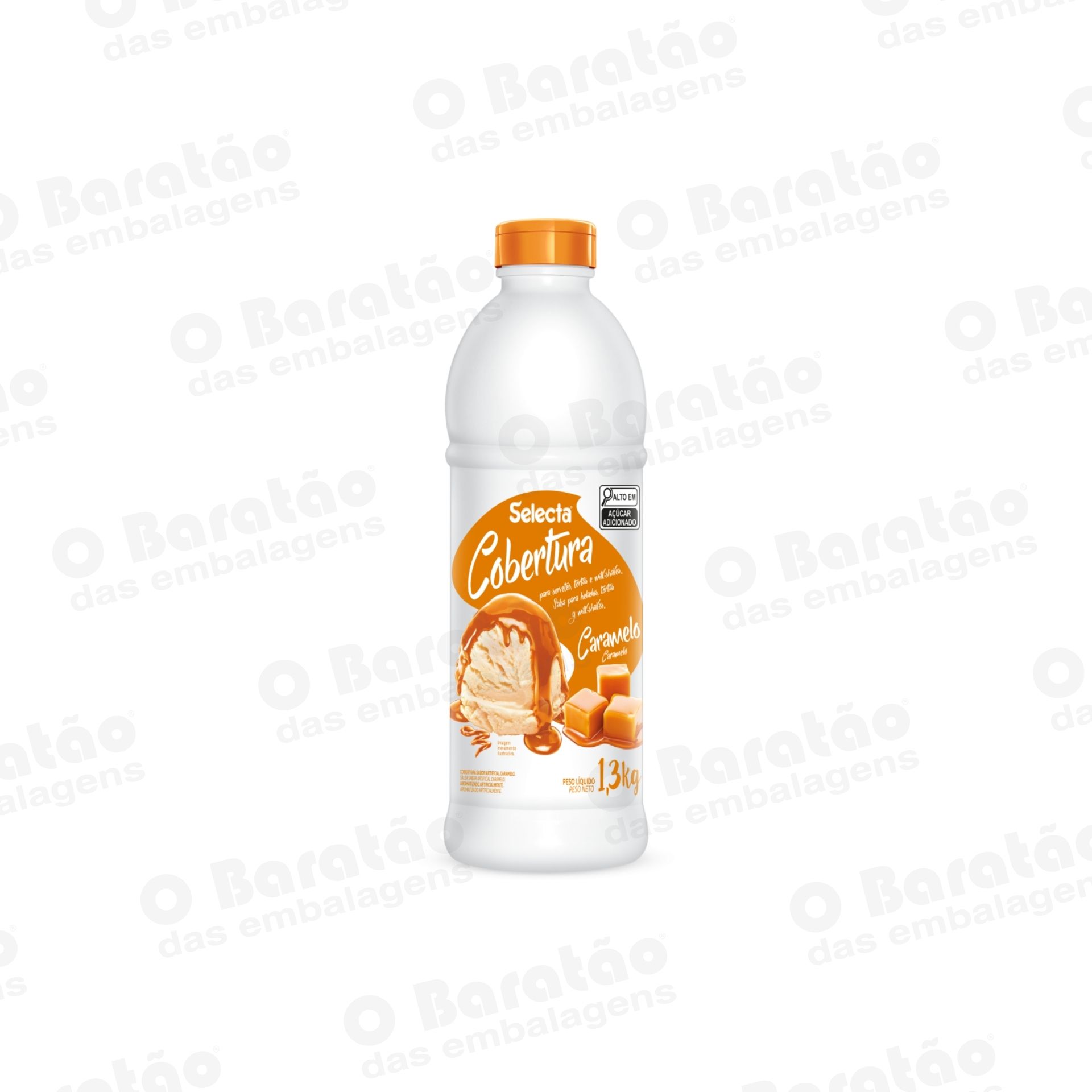 COBERTURA CARAMELO SELECTA 1,300KG