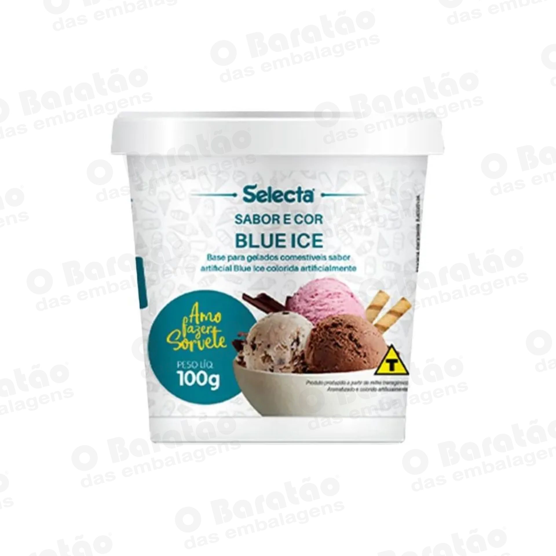 PO PARA GELADO BLUE ICE SELECTA 100GR