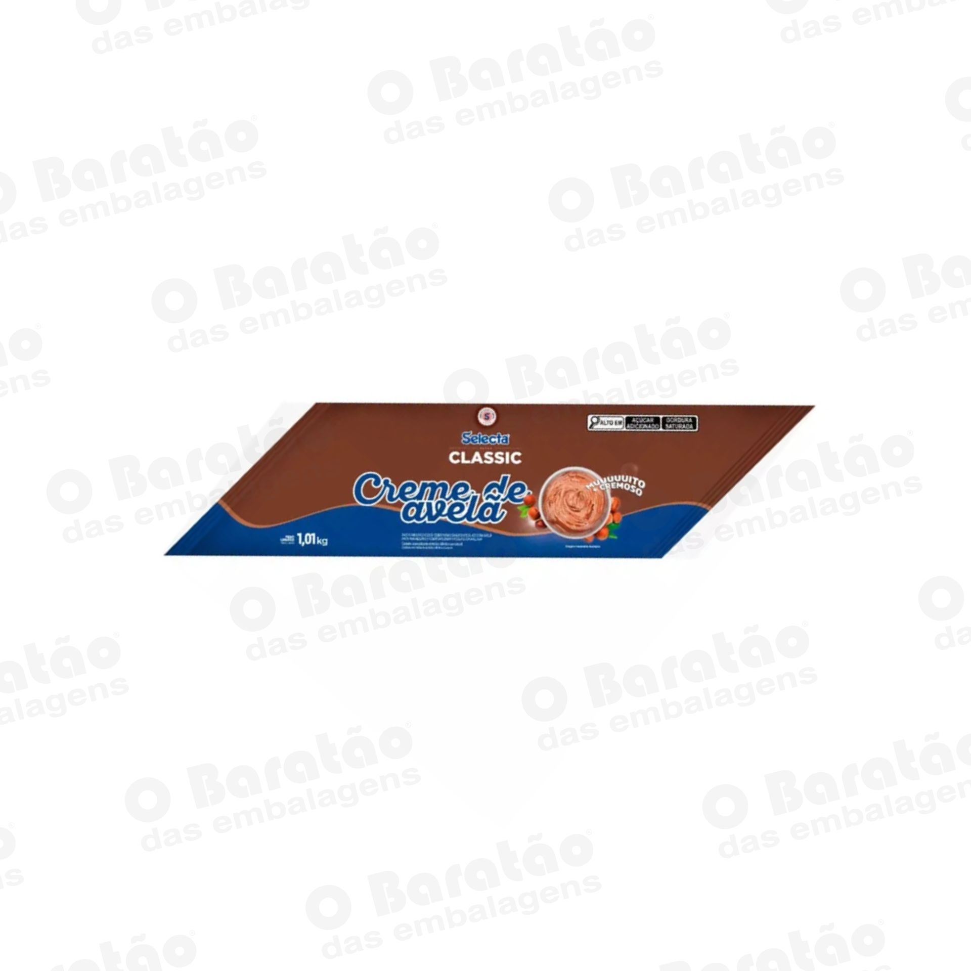 RECHEIO CREME DE AVELA  SELECTA  1,010KG