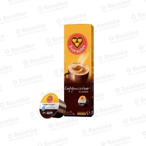 CAPSULA CAPPUCCINO CL 3 CORACOES 10X11GR