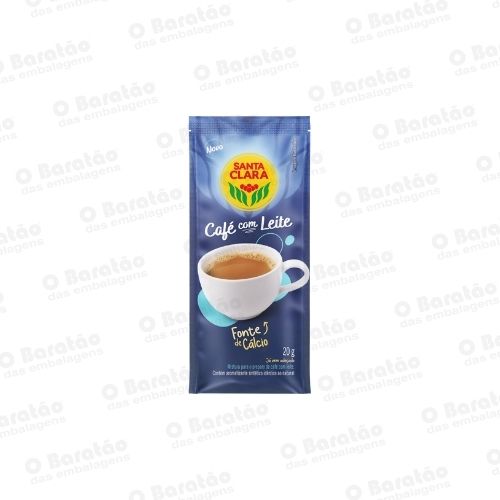 CAFE COM LEITE SACHE SANTA CLARA 20GR