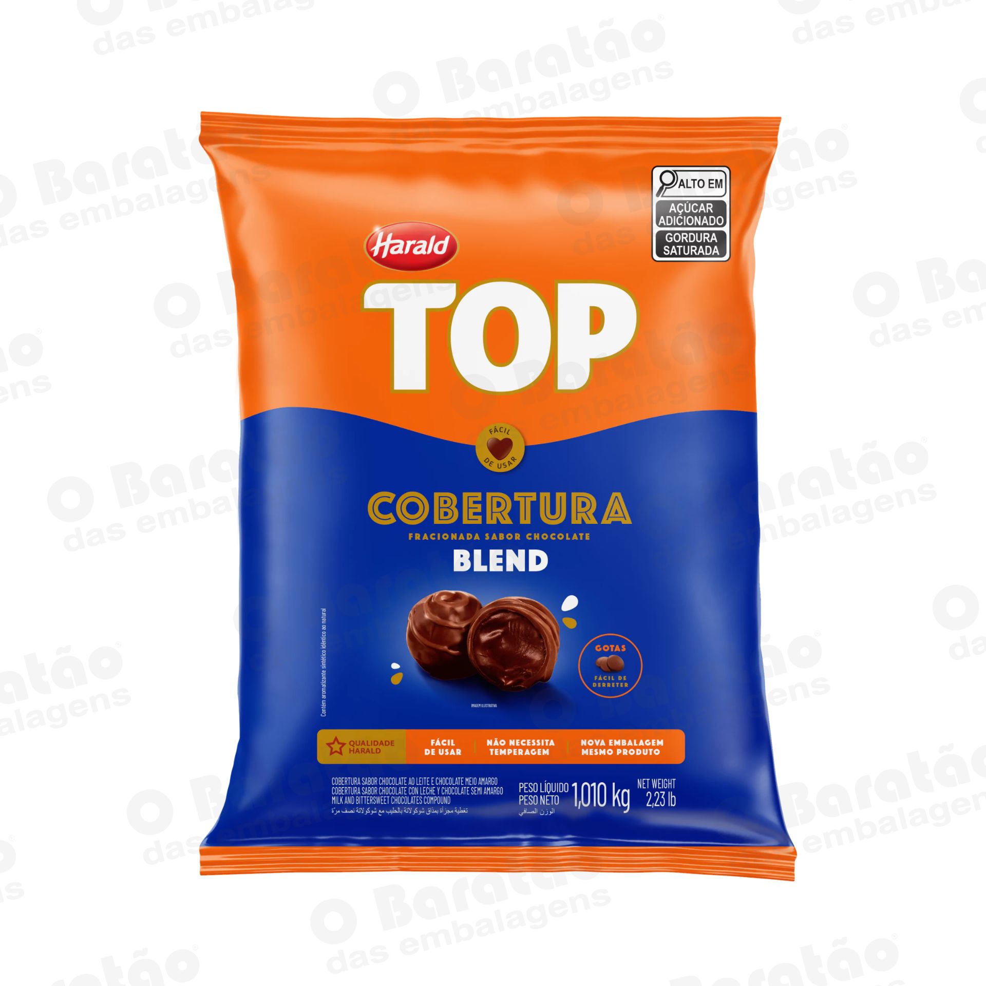COBERTURA GOTAS BLEND TOP 1,01 KG