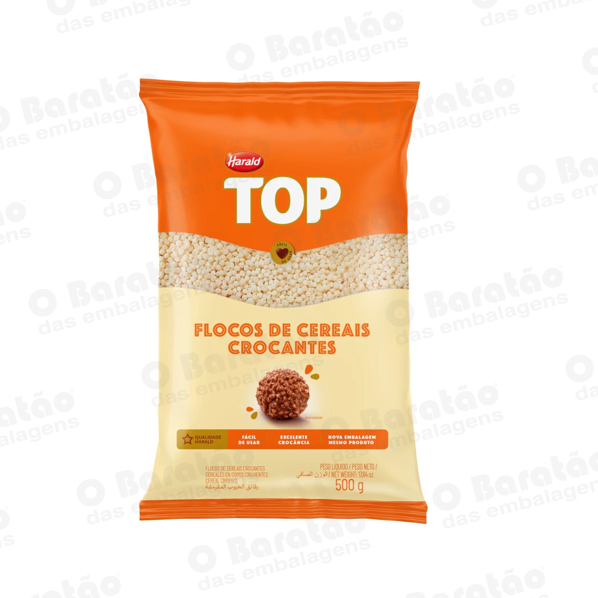 FLOCOS DE CEREAIS CROCANTES TOP 500 G