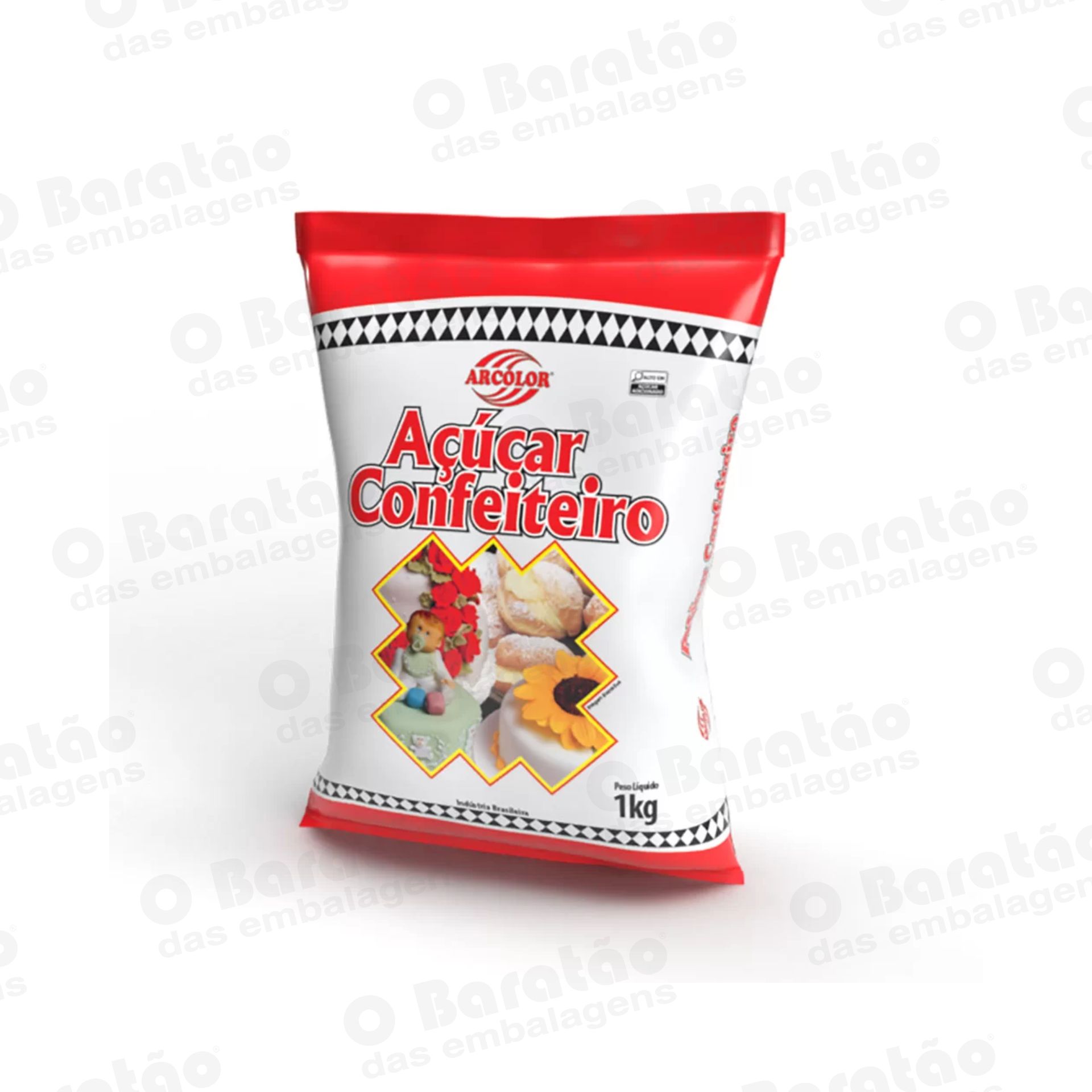 ACUCAR DE CONFEITEIRO  ARCOLOR 1KG