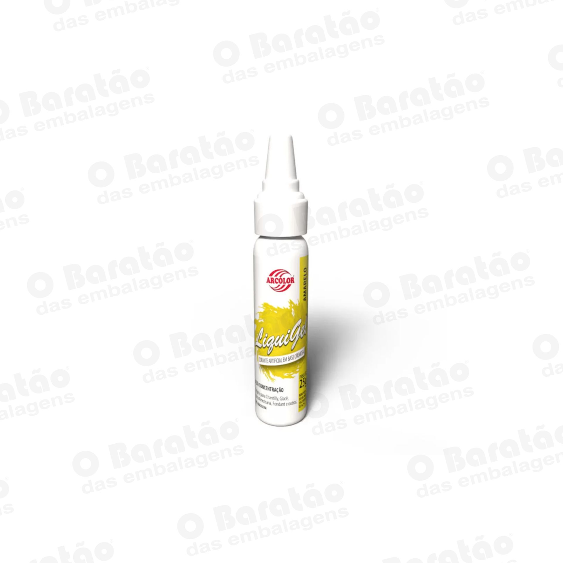 CORANTE AMARELO LIQUIGEL ARCOLOR 25G
