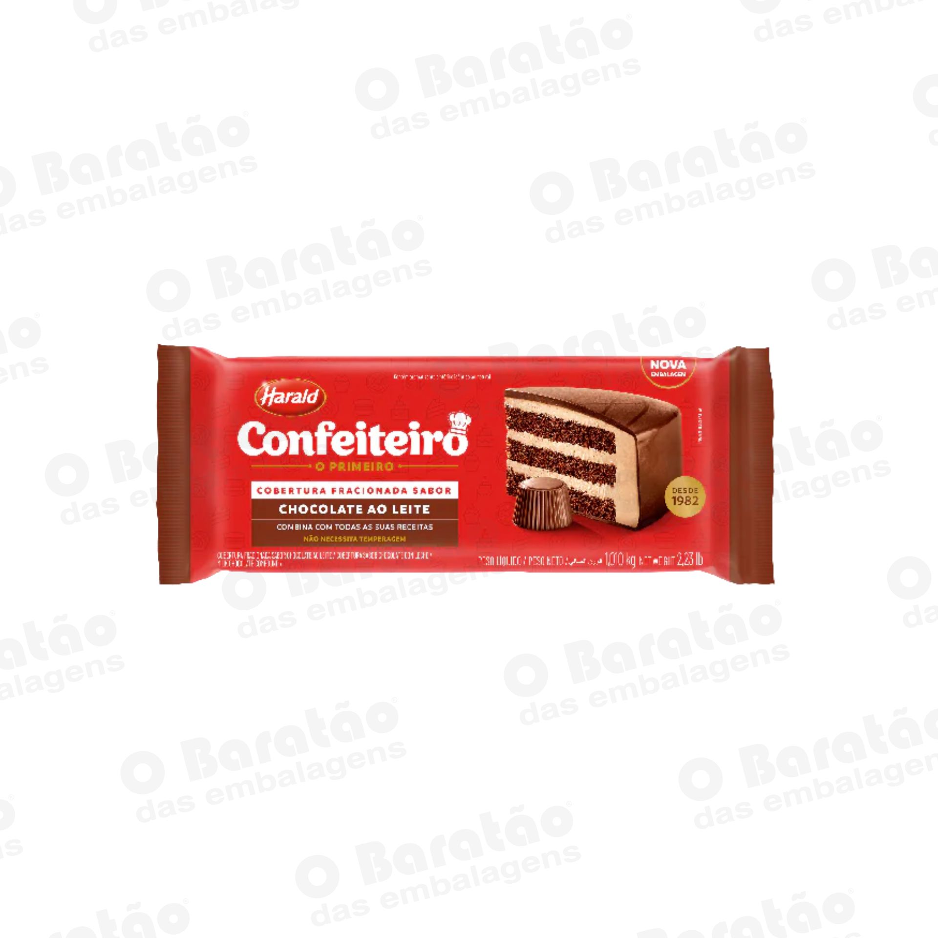 COBERTURA BARRA LEITE CONF 1,01 KG
