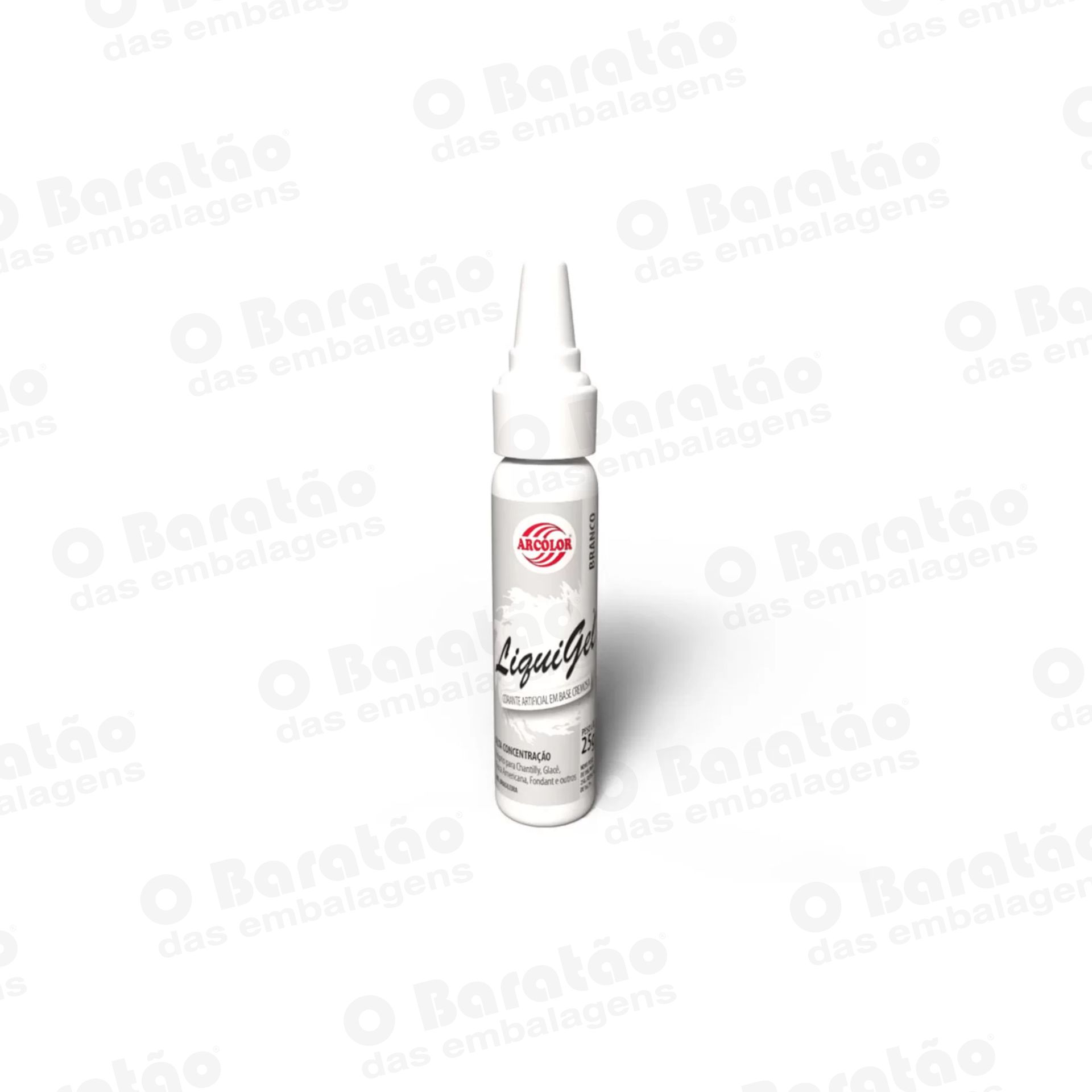CORANTE BRANCO  LIQUIGEL ARCOLOR 25G