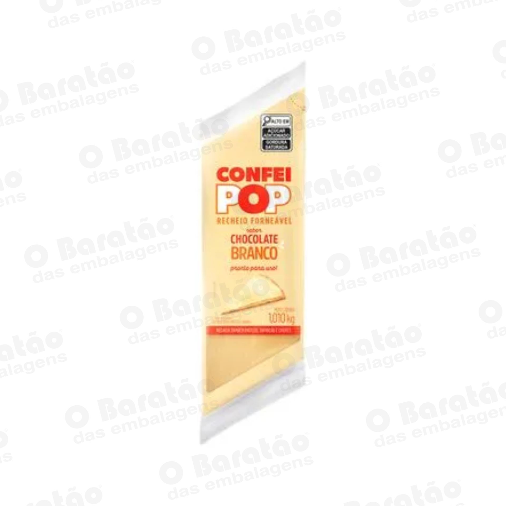 RECHEIO FORNE BRANCO CONFEIPOP 1,01KG