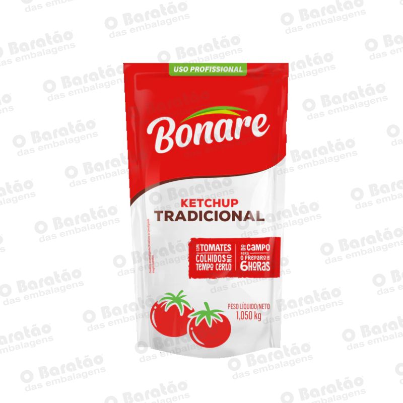 KETCHUP SACHE TRADICIONAL BONARE 1,05 KG