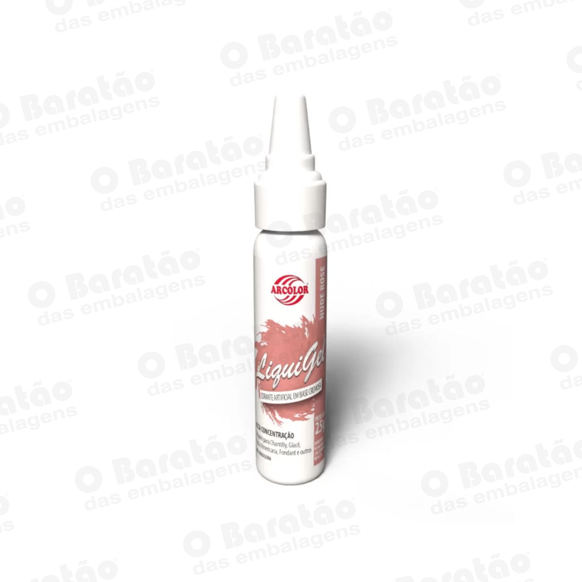 CORANTE NUDE ROSA LIQUIGEL ARCOLOR 25G